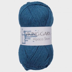 Fil Viking Alpaca Storm 50g - Bleu foncé (525) Fil Viking Alpaca Storm 50g - Bleu foncé (525)