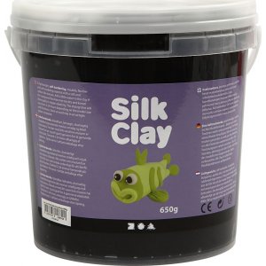 Silk Clay® - noire - 650 g Silk Clay® - noire - 650 g
