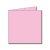 Carte Double Pollen 135x135 - Paquet de 25 - Rose Carte Double Pollen 135x135 - Paquet de 25 - Rose