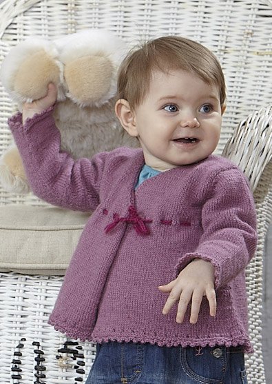Patron tricot - Cardigan (18 mois & 4 ans)