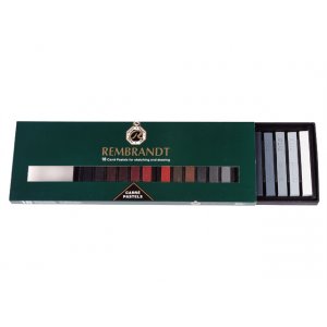 Rembrandt Carré Pastel en set - toute la série - 18 pcs Rembrandt Carré Pastel en set - toute la série - 18 pcs
