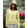 Patron tricot - Cardigan avec dentelle