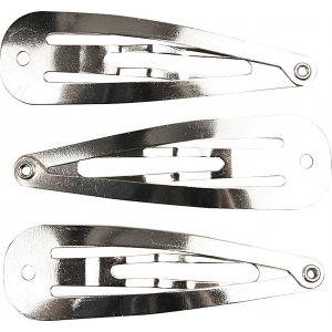 Pinces à cheveux - plaqué argent - 10 pcs Pinces à cheveux - plaqué argent - 10 pcs