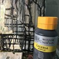 Image client Peinture acrylique W&N Galeria 500ml - 386 Mars Noir
