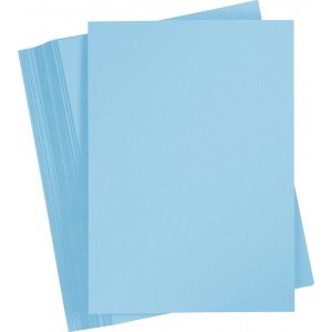 Carton coloré - bleu clair - A4 - 180 g - 100 feuilles Carton coloré - bleu clair - A4 - 180 g - 100 feuilles