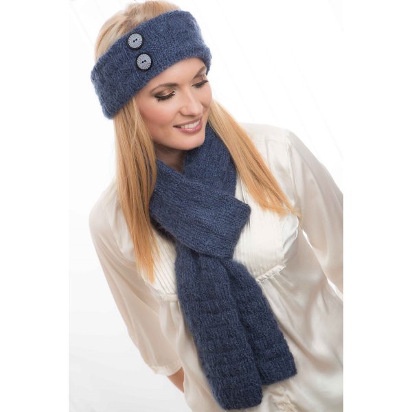 Patron tricot - Bandeau et charpe