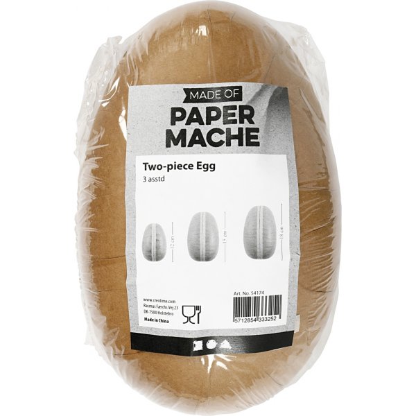 Oeufs en deux parties - 3 pcs