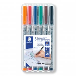 OH Pens Non permanents 1 mm - 6 stylos OH Pens Non permanents 1 mm - 6 stylos