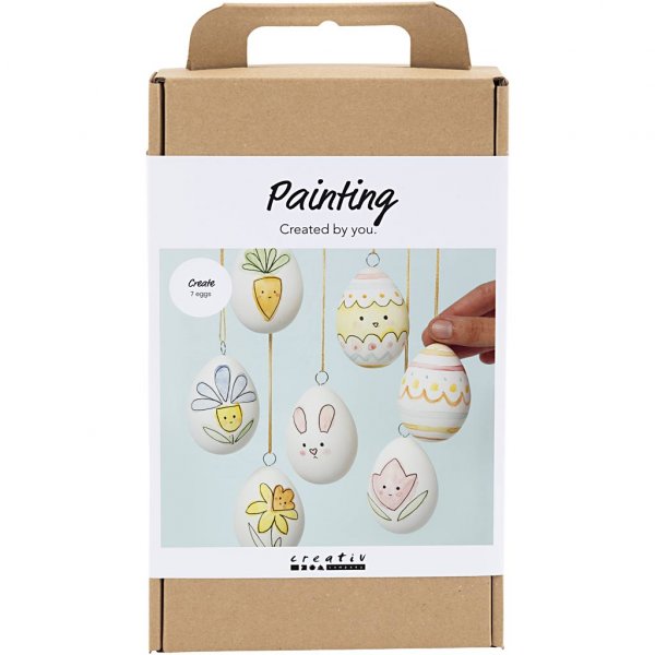 Kit de bricolage pour peindre des ?ufs de Pâques Kit de bricolage pour peindre des ?ufs de Pâques