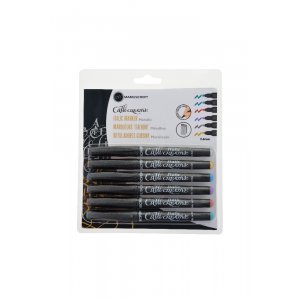 Marqueurs de calligraphie Creative Metallic - paquet de 6 Marqueurs de calligraphie Creative Metallic - paquet de 6