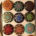 Image client Boutons en bois 100 pcs 30 mm