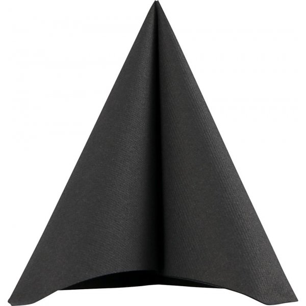 Serviettes - noir - 20 pcs