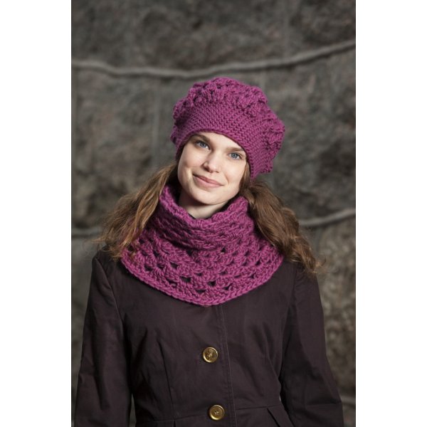Patron au crochet - Polo bonnet et charpe au crochet