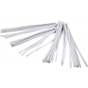 Cure-pipe - Ø6 mm - blanc - 50 pcs Cure-pipe - Ø6 mm - blanc - 50 pcs