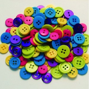 Bouton - plusieurs couleurs 130 pcs. amusant Bouton - plusieurs couleurs 130 pcs. amusant