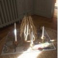 Image client Boules en bois environ 100 pi�ces 15 mm.