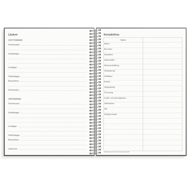 Calendrier 24/25 - Le calendrier du professeur