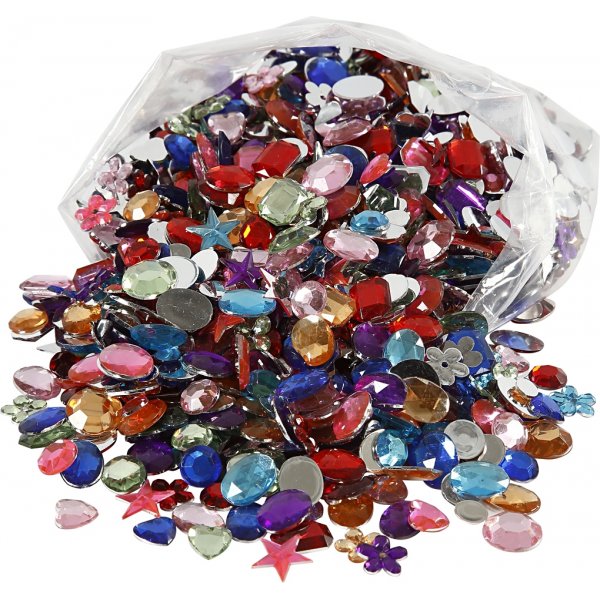 Strass - 5-15 mm - 1600 pcs