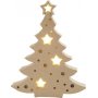 Figurine en carton avec lumire intgre - Sapin de Nol
