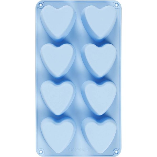 Moule en silicone - coeurs