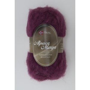 Fil Viking Alpaga Maya 50g - Rose foncé (760) Fil Viking Alpaga Maya 50g - Rose foncé (760)