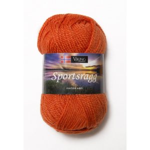 Fil Viking Chiffon de sport 50g - Orange (551) SR Fil Viking Chiffon de sport 50g - Orange (551) SR