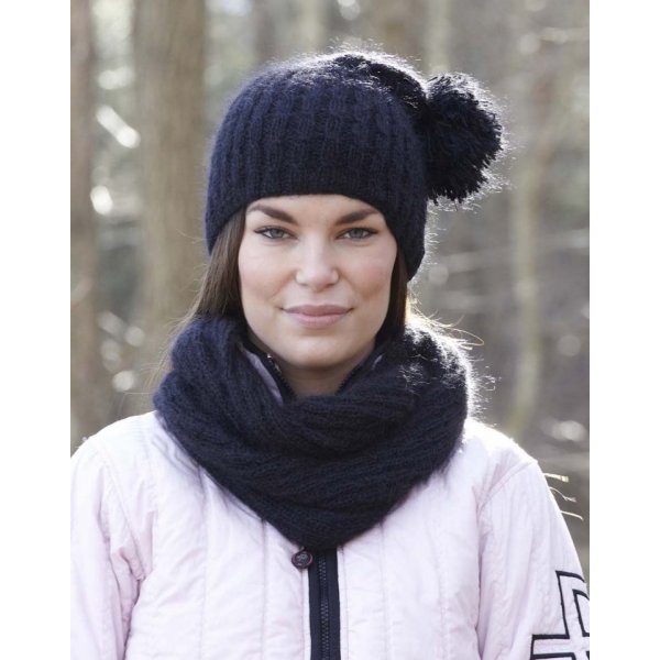 Patron tricot - Bonnet et boucle