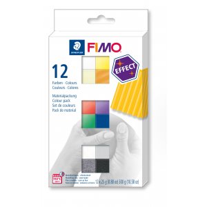 Modelage Fimo Effect 25g 12 couleurs - Set de couleurs 1 Modelage Fimo Effect 25g 12 couleurs - Set de couleurs 1