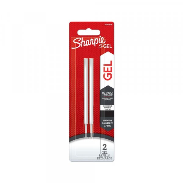 Recharge Sharpie S-Gel - 0,7 mm - paquet de 2