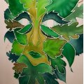 Image client Peinture sur soie 50ml - Vert fonc� (3566)