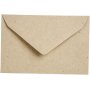 Enveloppe recycle - naturel - 7,8 x 11,5 cm - 50 pcs