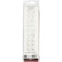 Bandes toiles - rouge - 6,5 cm - 100 bandes