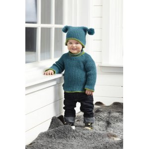 Patron de tricot - Cardigan, pull et bonnet en maille côtelée Patron de tricot - Cardigan, pull et bonnet en maille côtelée