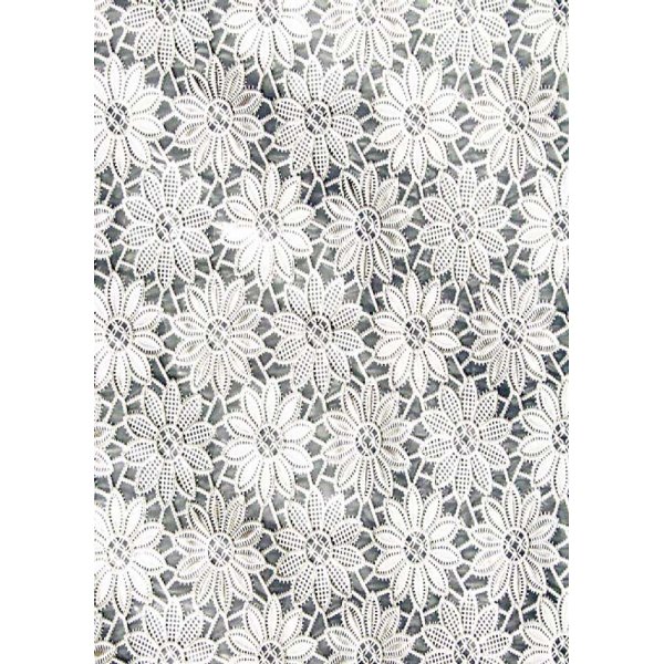 Tissu cir dentelle Aster
