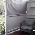 Image client Toile de store chinée - Gris foncé chiné - 130 cm