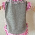 Image client Tissu jersey uni - 32 - gris clair m�lang� - 150 cm