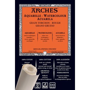 Papier aquarelle Rough Grove Rouleau Arches 300g - 9 mx 113 cm Papier aquarelle Rough Grove Rouleau Arches 300g - 9 mx 113 cm