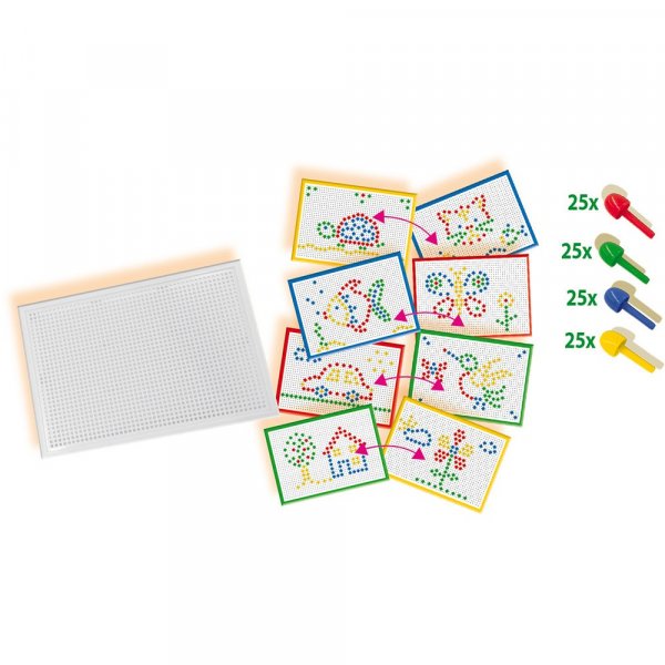 Mosaïque d'épingles Mosaïque d'épingles