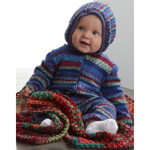 Patron tricot - Salopette jersey et couverture au crochet Patron tricot - Salopette jersey et couverture au crochet