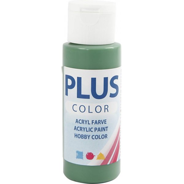 Peinture Plus Color Hobby - vert forêt - 60 ml