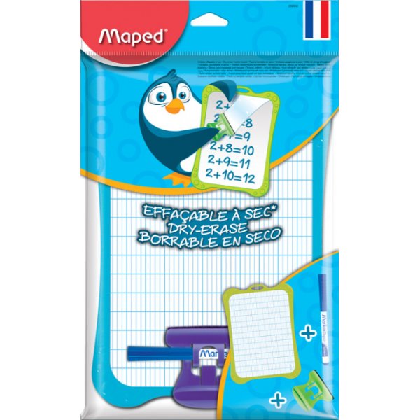 Tableau blanc - Maped - Avec accessoires