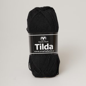 Fil Tilda de mouton noir 50g Fil Tilda de mouton noir 50g
