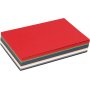 Carton de Nol - couleurs mlanges - A6 - 120 feuilles
