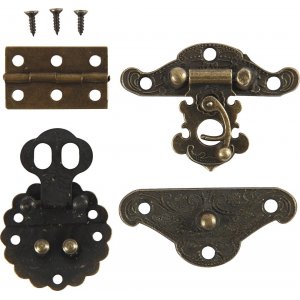 Mini raccords - or antique - 10 sets Mini raccords - or antique - 10 sets