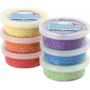 Foam Clay® - couleurs fortes - métallisé 6 x 14 g Foam Clay® - couleurs fortes - métallisé 6 x 14 g