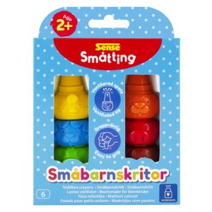 Craie pour tout-petits Småtting 6-P Craie pour tout-petits Småtting 6-P