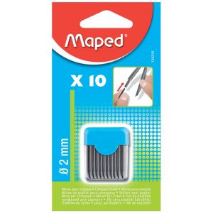 Recharge pour épingles Fit - Maped - 10 pcs pointe 2 mm Recharge pour épingles Fit - Maped - 10 pcs pointe 2 mm