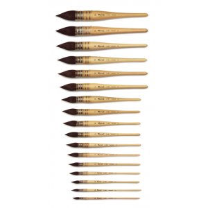 Brosse à poils d'écureuil Raphael Vadrouille pointue Brosse à poils d'écureuil Raphael Vadrouille pointue