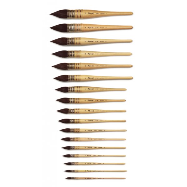Brosse  poils d'cureuil Raphael Vadrouille pointue