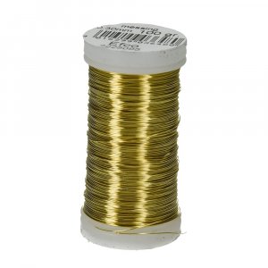 Fil de laiton 0,30 mm - 100 g = 150 m Fil de laiton 0,30 mm - 100 g = 150 m